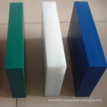 Corrosion Resistance Green White Blue PE Plastic Sheet / Board